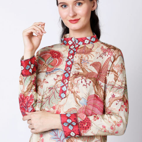 Chintz Printed Long Tunic