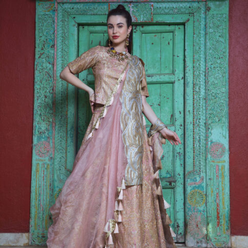 Embroidered Bridal Lehenga Set