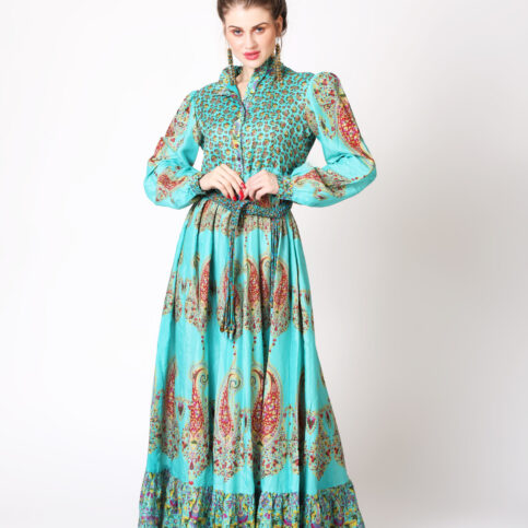 Ladies Joker Patch Tier Dress