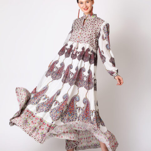 Ladies Joker Patch Tier Dress