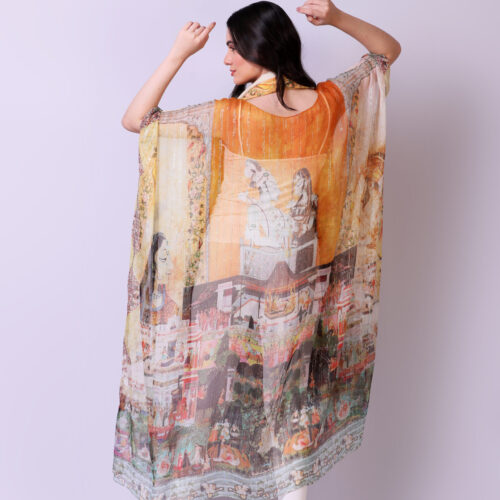 Love Lurex Silk Kaftan