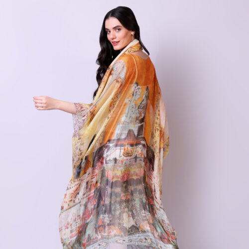 Love Lurex Silk Kaftan