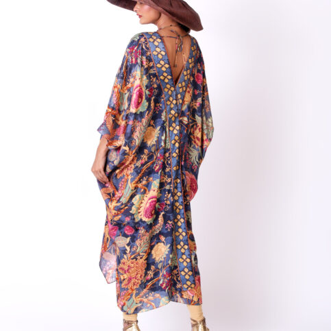 Muslin Chintz Printed Kaftan