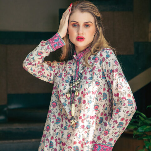 Neuveau printed Long Tunic