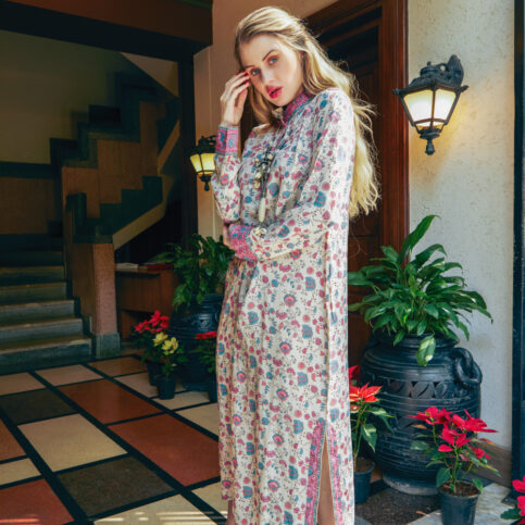 Neuveau printed Long Tunic