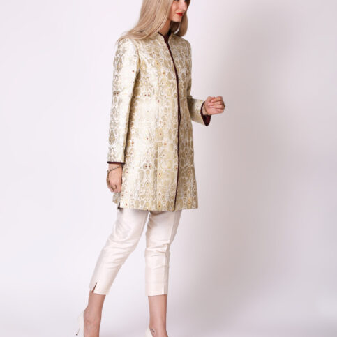 Piped Kinkabh Jacket