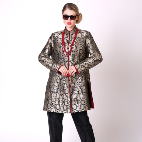 Piped Kinkabh Jacket