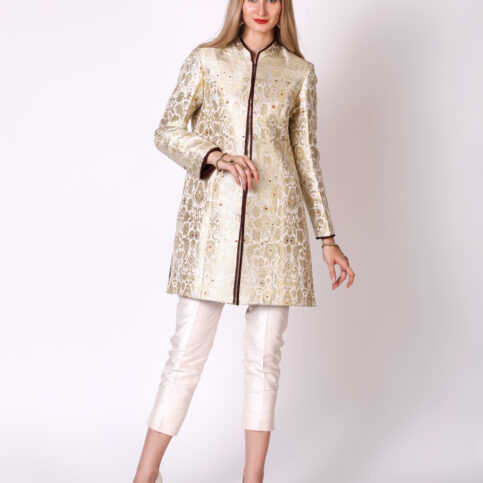 Piped Kinkabh Jacket