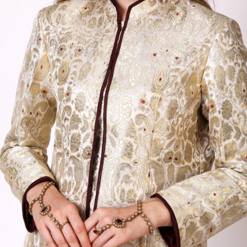 Piped Kinkabh Jacket