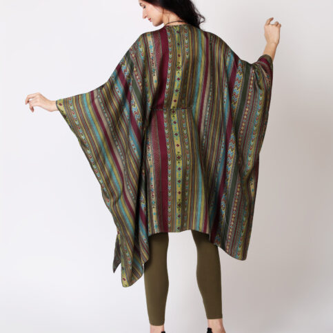 Tibetan Stripe Kaftan