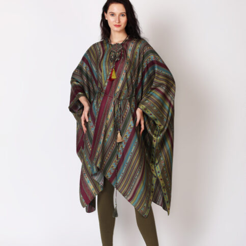 Tibetan Stripe Kaftan