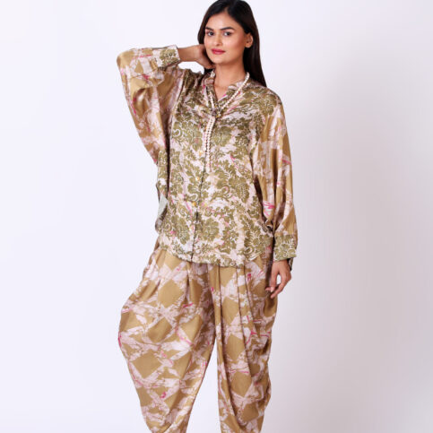 Ajrak Printed Modal Dhoti Pant