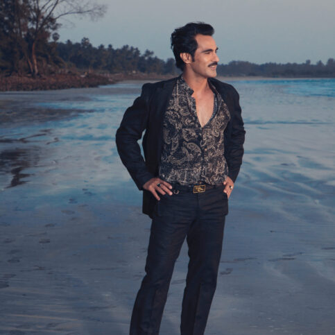 Canvas Linen Safari Jacket