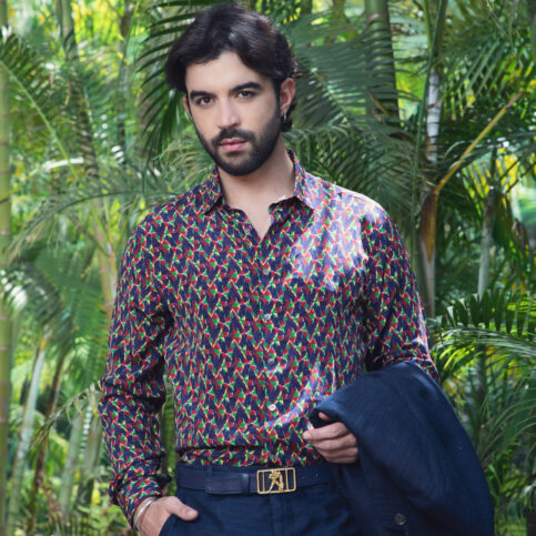 CDC Retro Geometric Printed Shirt