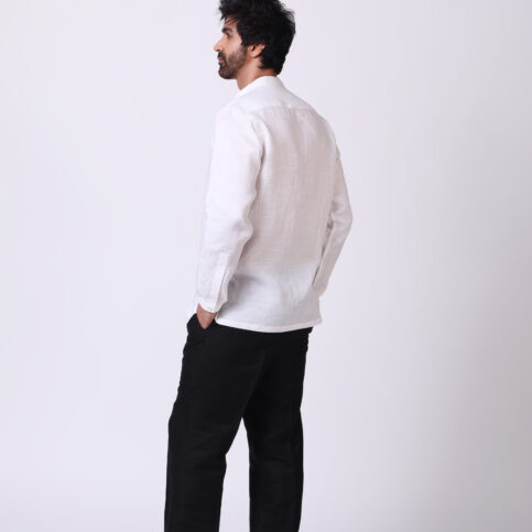 Classic Linen Blend Armani Shirt