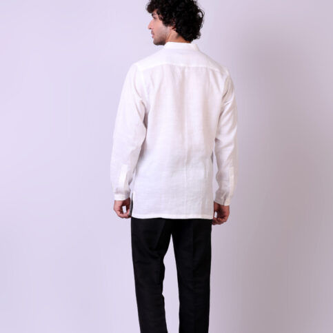 Classic Linen Blend Armani Shirt