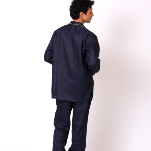 Classic Linen Blend Armani Shirt