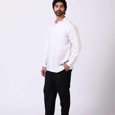 Classic Linen Blend Armani Shirt