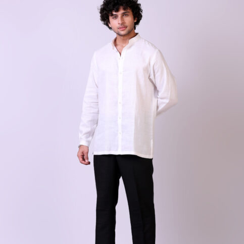 Classic Linen Blend Armani Shirt