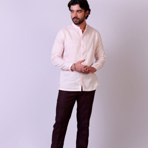 Classic Linen Blend Armani Shirt