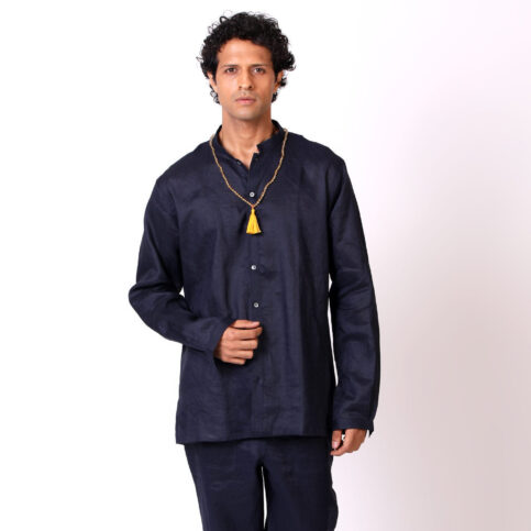 Classic Linen Blend Armani Shirt