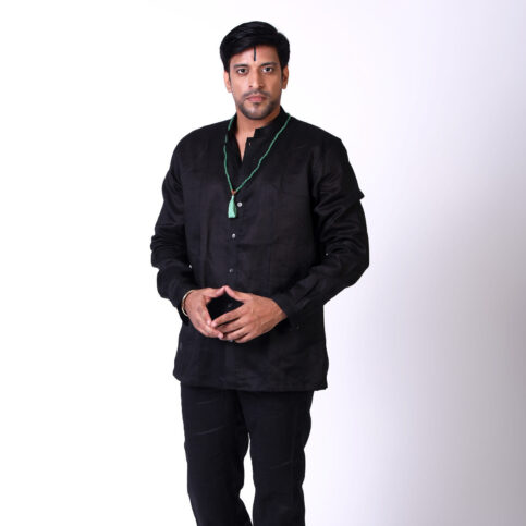 Classic Linen Blend Armani Shirt