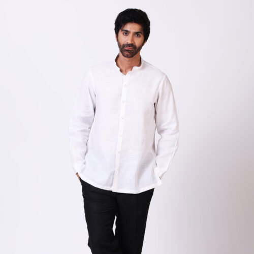 Classic Linen Blend Armani Shirt