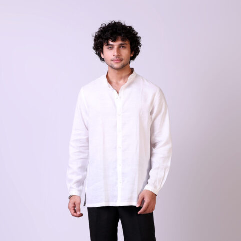 Classic Linen Blend Armani Shirt