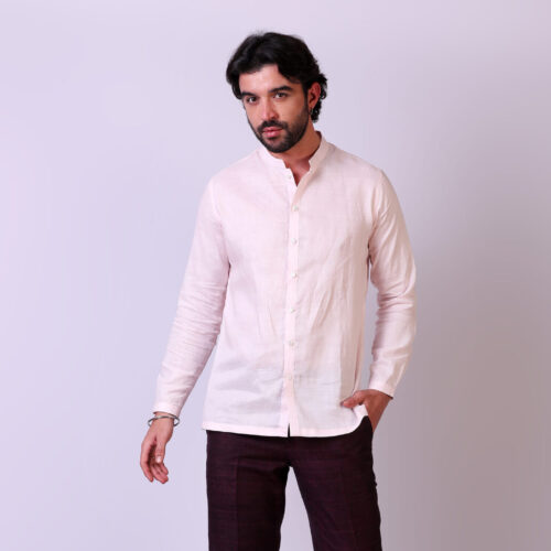 Classic Linen Blend Armani Shirt