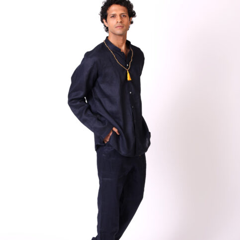 Classic Linen Blend Armani Shirt