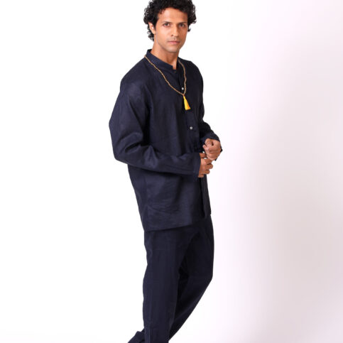 Classic Linen Blend Armani Shirt