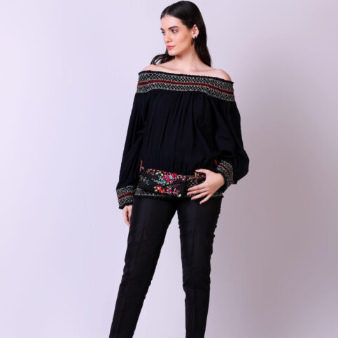 Cotton Cheese Cloth Ballero Blouse