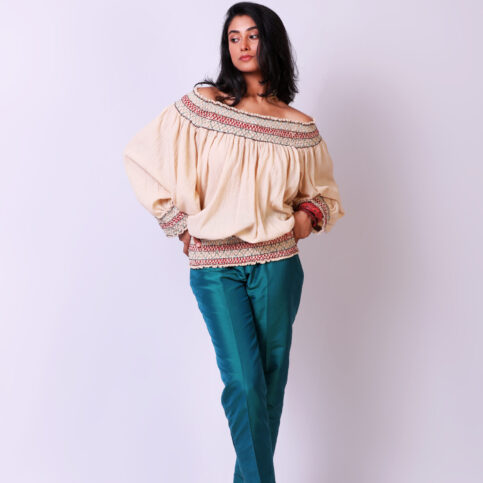 Cotton Cheese Cloth Ballero Blouse