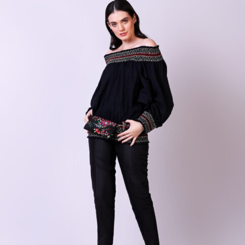 Cotton Cheese Cloth Ballero Blouse