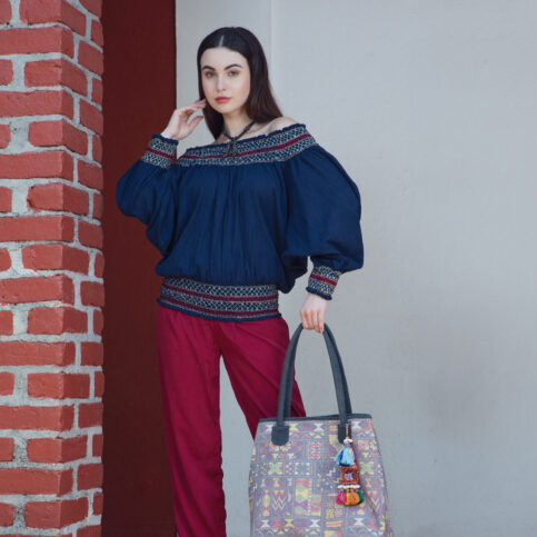 Cotton Cheese Cloth Ballero Blouse