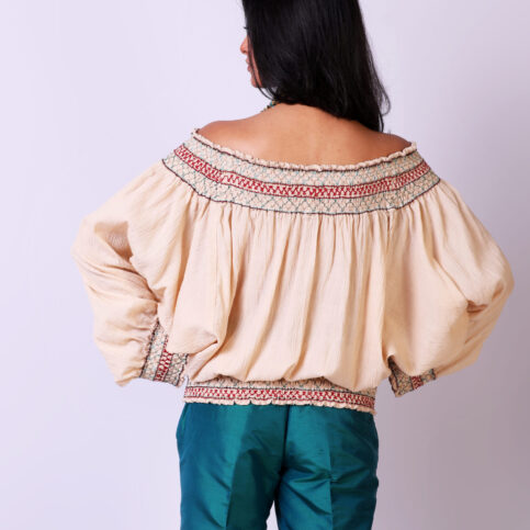 Cotton Cheese Cloth Ballero Blouse