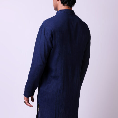 Cotton Cheese Cloth Embroidered Kurta
