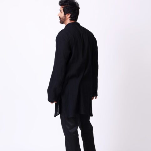 Cotton Cheese Cloth Embroidered Kurta