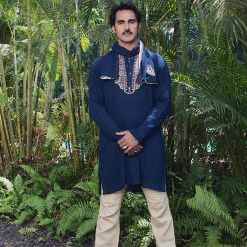 Cotton Cheese Cloth Embroidered Kurta