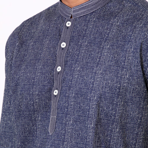 Cotton Voile Pincheck Shirt