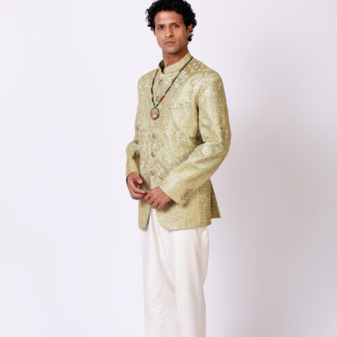 Embroidered Nehru Jacket