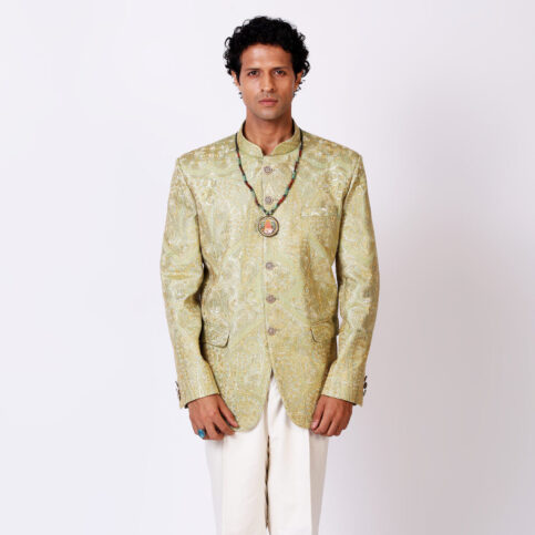 Embroidered Nehru Jacket