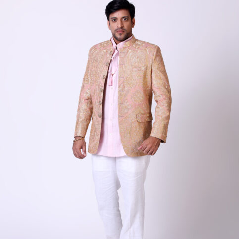 Embroidered Nehru Jacket