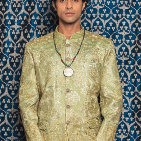 Embroidered Nehru Jacket