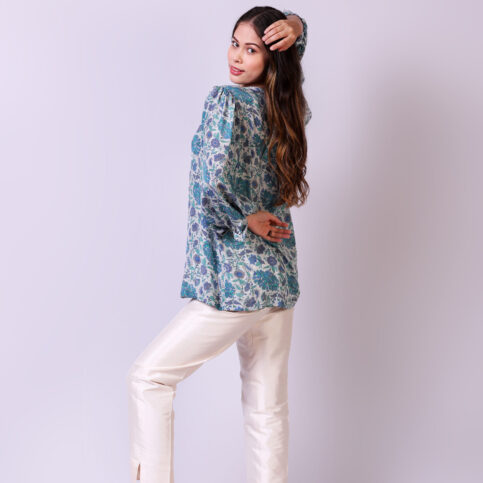 Floral Printed CDC Blouse