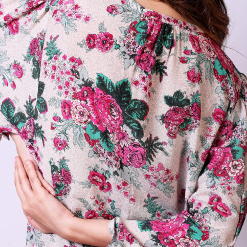 Floral Printed CDC Blouse
