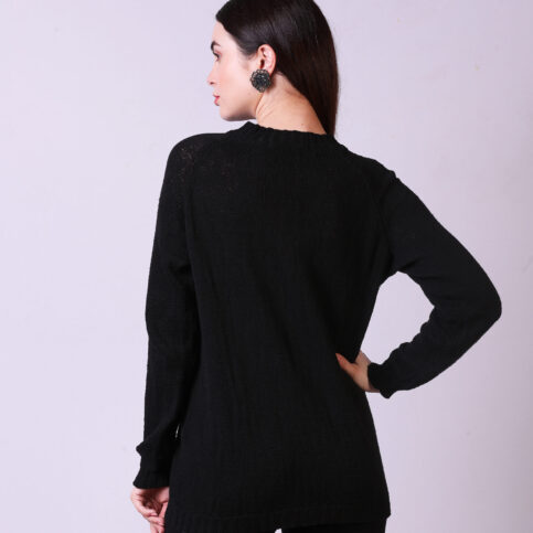 Hand Spun & Knitted Cardigan