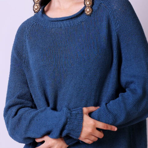 Hand Spun & Knitted Cardigan