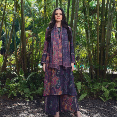 Jamawar Printed CDC Tunic