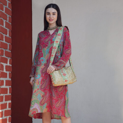 Jamawar Printed CDC Tunic